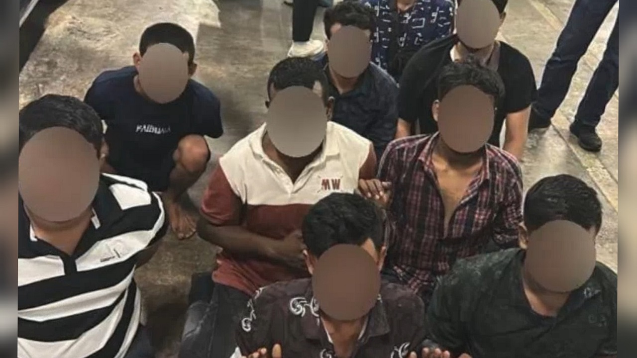 মালয়েশিয়ায় পাচারের শিকার বাংলাদেশীসহ ২২ অভিবাসী আটক