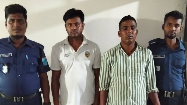 গ্রেফতার আসামিরা