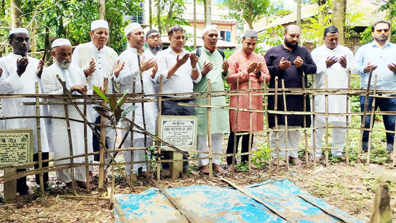 সিলেটে শহীদ সাংবাদিক তুরাবের কবর জিয়ারতে বিপিজেএ’র নেতারা