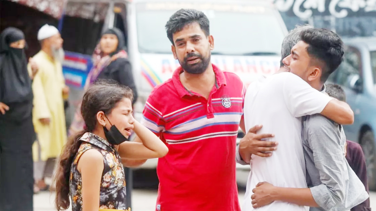 হাম উপসর্গে আক্রান্ত শিশুর মৃত্যুতে স্বজনদের আহাজারি