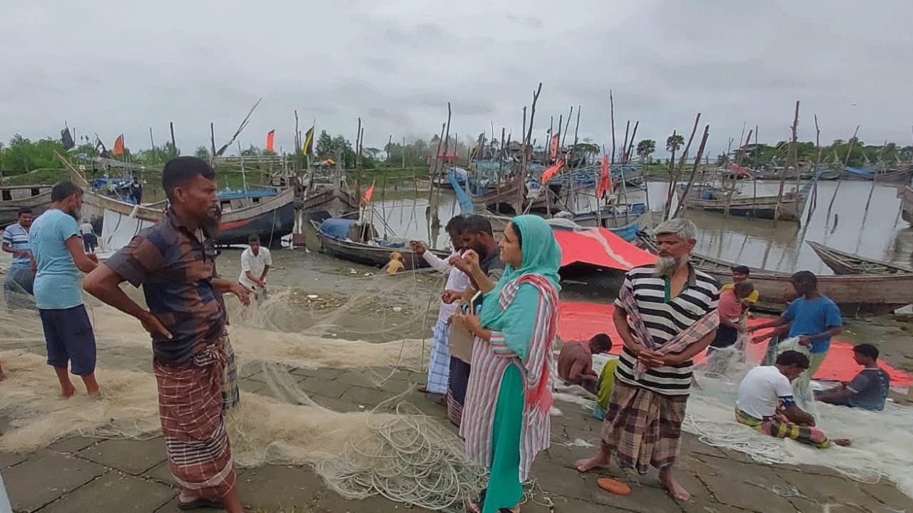 মেঘনার জেলেরা