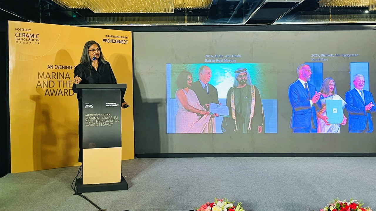 আন্তর্জাতিক খ্যাতি সম্পন্ন স্থপতি মেরিনা তাবাসসুম