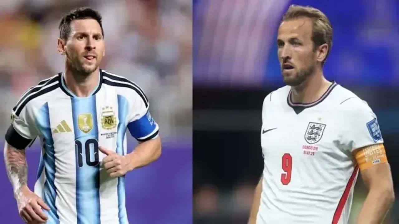 লিওনেল মেসি ও হ্যারি কেইন