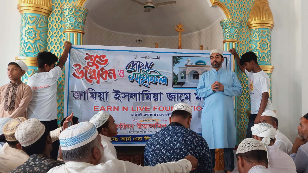 মির্জাপুরে রশিদ দেওহাটা গ্রামের মুসল্লিদের পাকা মসজিদের স্বপ্ন পূরণ