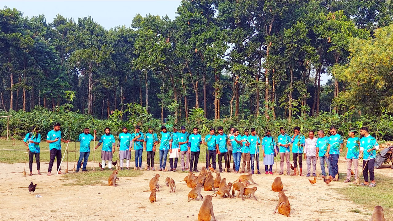 মিশন গ্রিন বাংলাদেশের কার্যক্রমের একটি বিশেষ মুহূর্ত