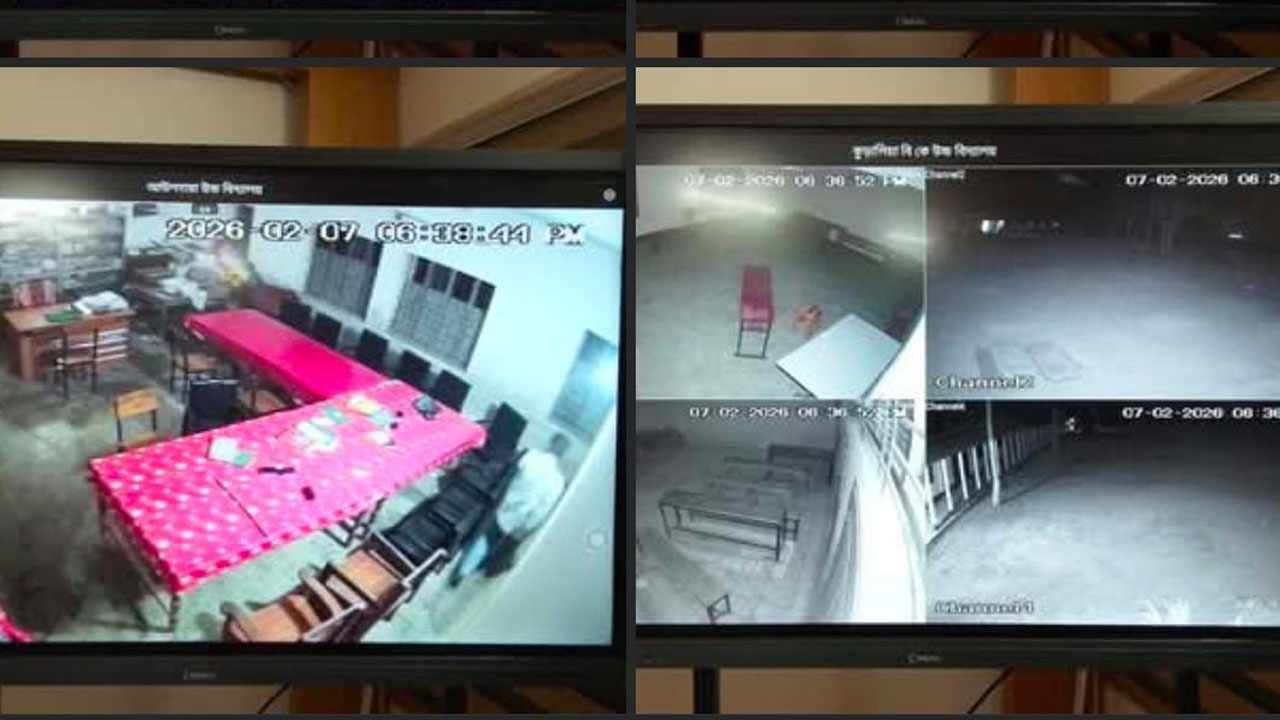 সিসি ক্যামেরার আওতায় ভোটকেন্দ্র