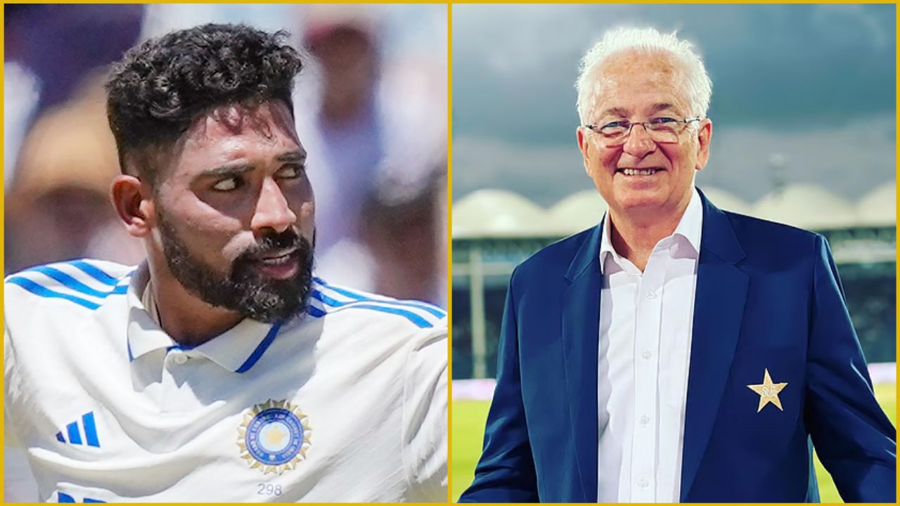 মোহাম্মদ সিরাজ ও ডেভিড গাওয়ার