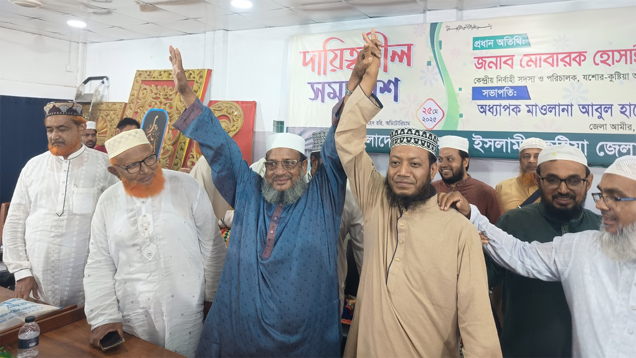 কুষ্টিয়ায় হানিফের আসনের জামায়াতের প্রার্থী আমীর হামজা