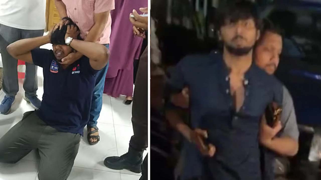 হামলায় আহত এ বি জুবায়ের ও মুসাদ্দিক আলী