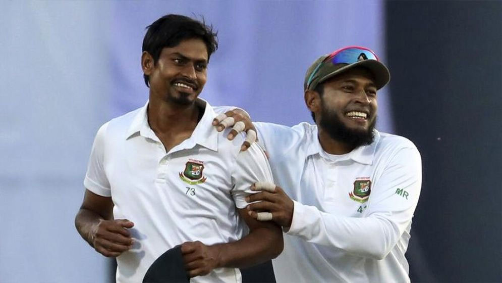 তাইজুল ইসলাম ও মুশফিকুর রহিম