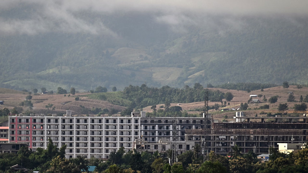 মিয়ানমারের পূর্ব মায়াওয়াড্ডি টাউনশিপের কেকে পার্ক কমপ্লেক্স