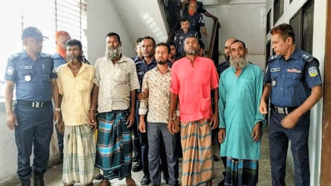 দণ্ডপ্রাপ্ত আসামিরা
