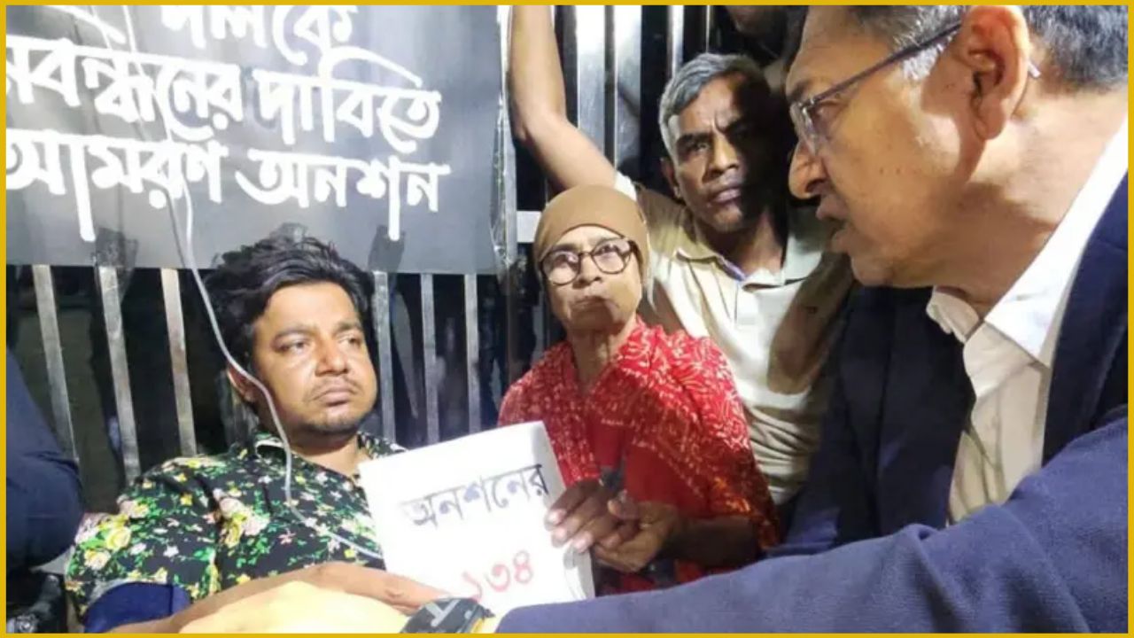 সালাহউদ্দিনের আহমেদের আশ্বাসে অনশন ভেঙেছেন আমজমতার তারেক রহমান