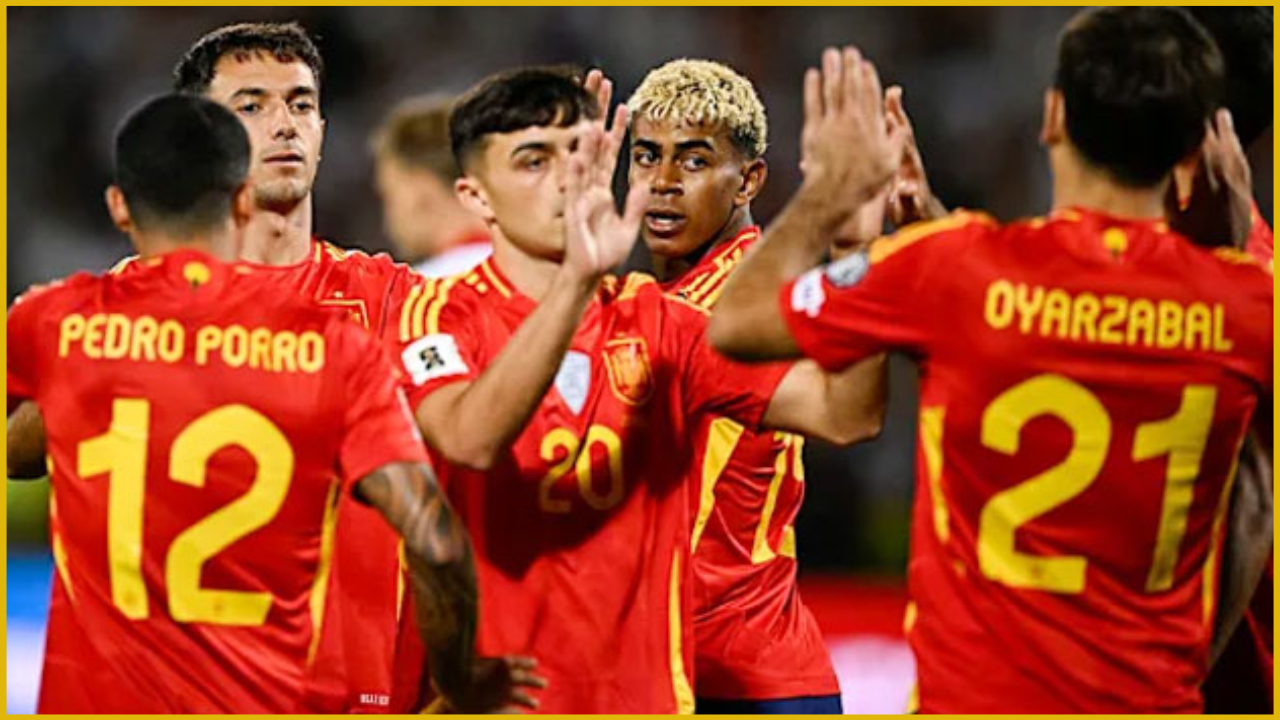 স্পেন দলের খেলোয়াড়রা
