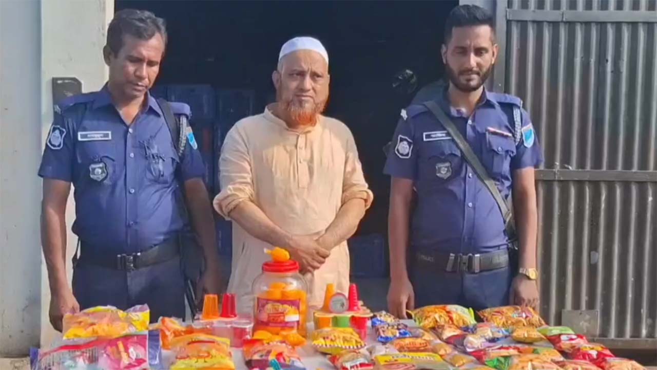 অনুমোদনহীন কারখানায় শিশু খাদ্য উৎপাদন করায় জরিমানা