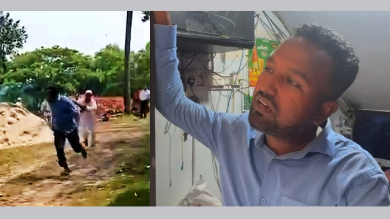 নবীনগরে উপ-প্রকৌশলীকে বাঁশ দিয়ে দৌড়ালেন ঠিকাদারের ড্রাইভার