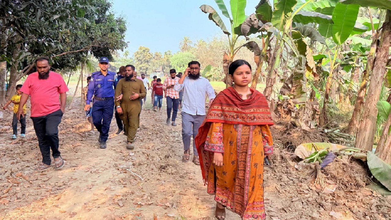 নগরকান্দায় ফসলি জমি কেটে মাটি বিক্রির অভিযোগ, প্রশাসনের অভিযান