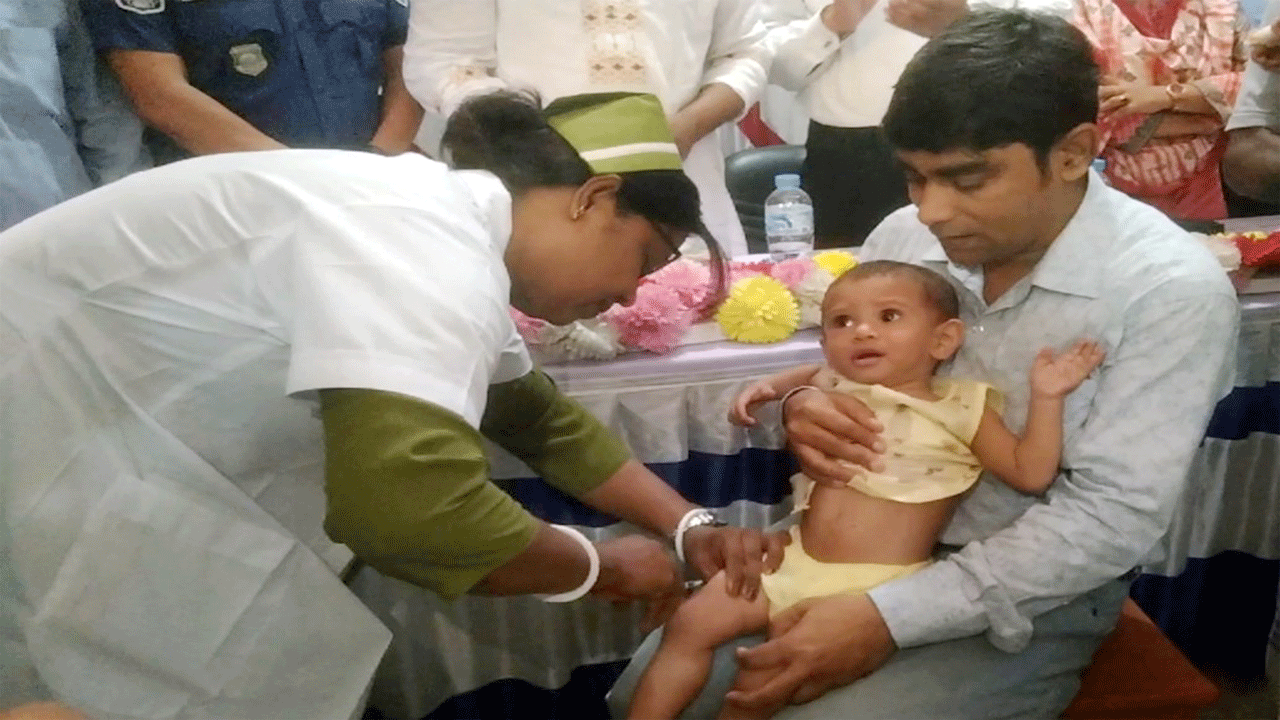 হাম-রুবেলা টিকাদান