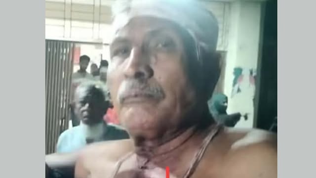আহত কৃষ্ণপদ আর্চায্য