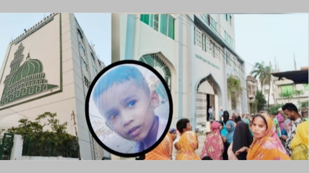 মসজিদের ছাদ থেকে পড়ে শিশুর মৃত্যু