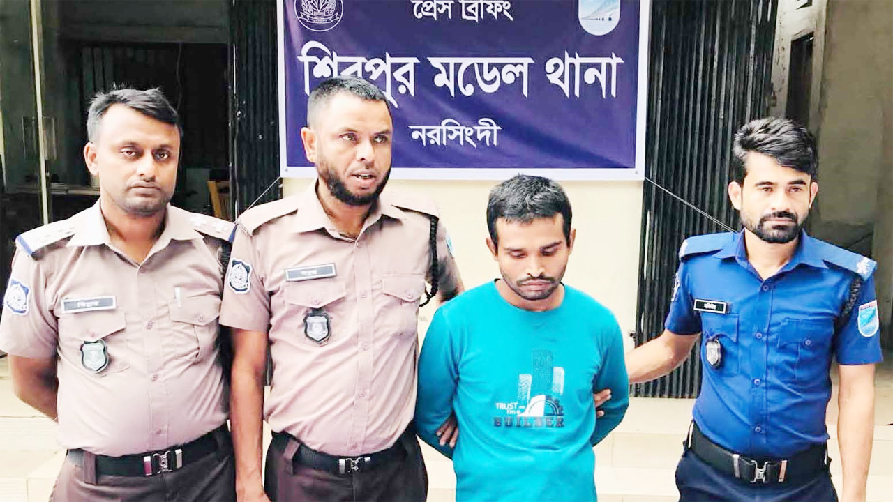 বাবাকে হত্যার ঘটনায় গ্রেফতার অভিযুক্ত ছেলে শাকিল চৌধুরি