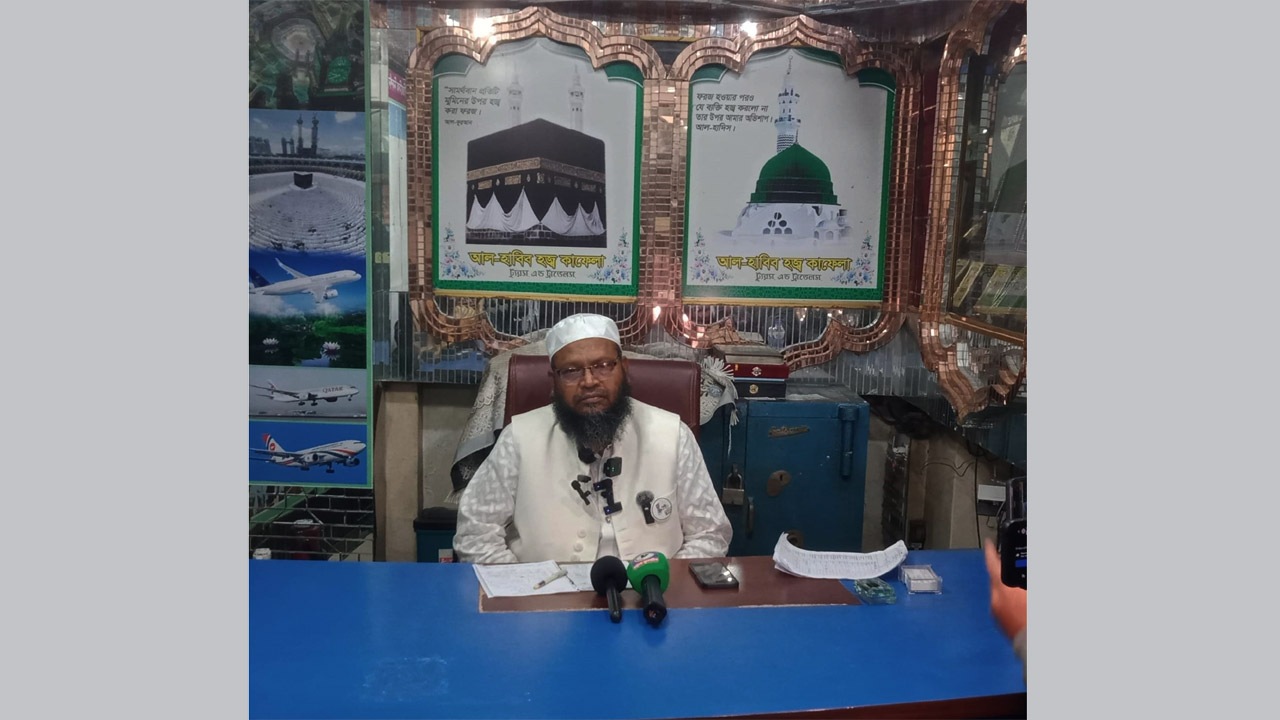 সংবাদ সম্মেলনে নাছির উদ্দীন মুনির