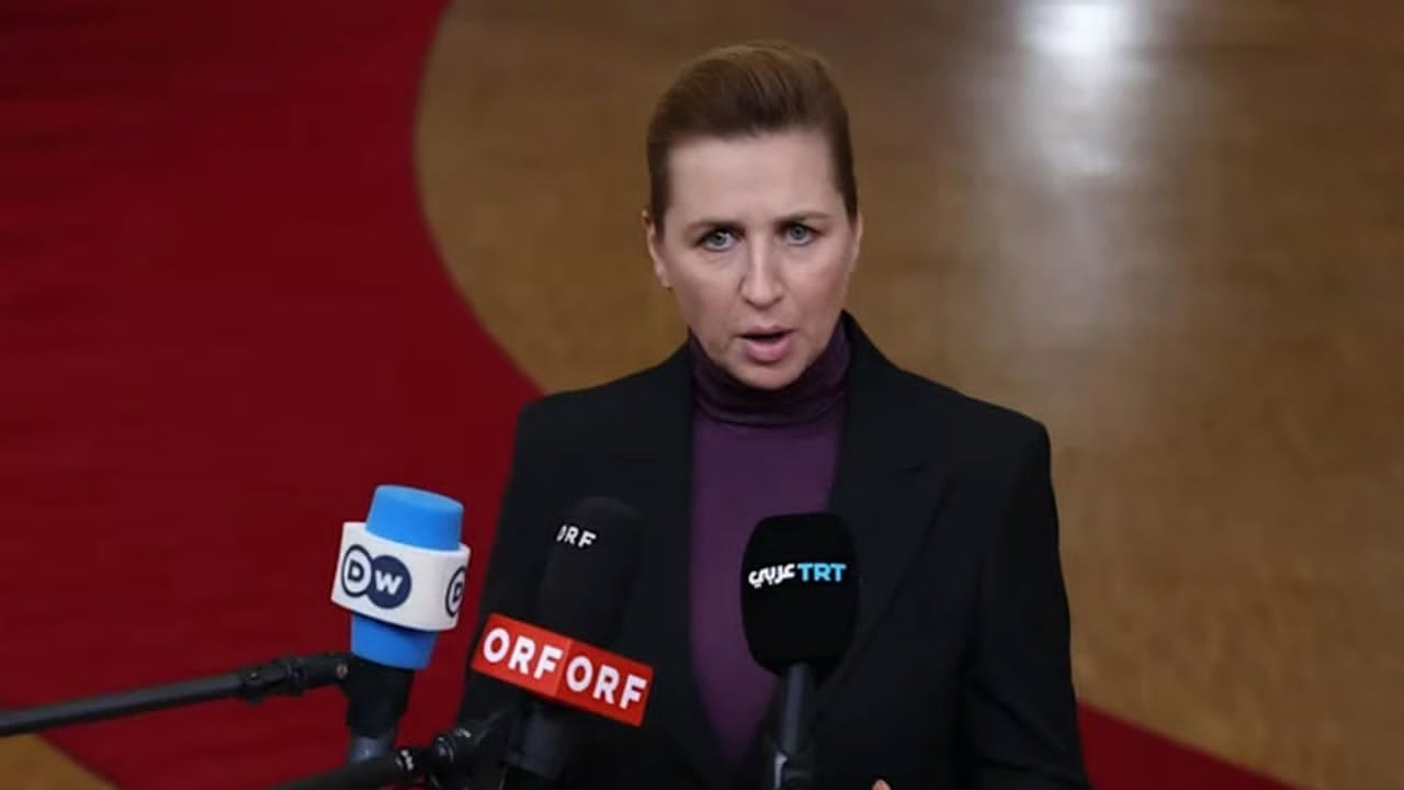 ডেনমার্কের প্রধানমন্ত্রী মেটে ফ্রেডেরিকসেন