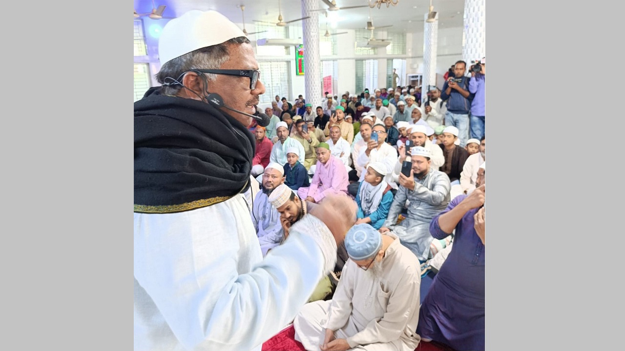 নাটোর শহরে রুহুল কুদ্দুস তালুকদার দুলু