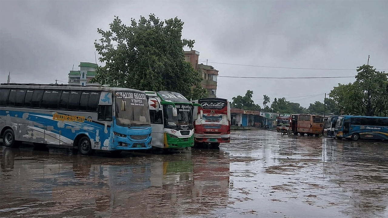 নাটোর-রাজশাহী রুটের বাস