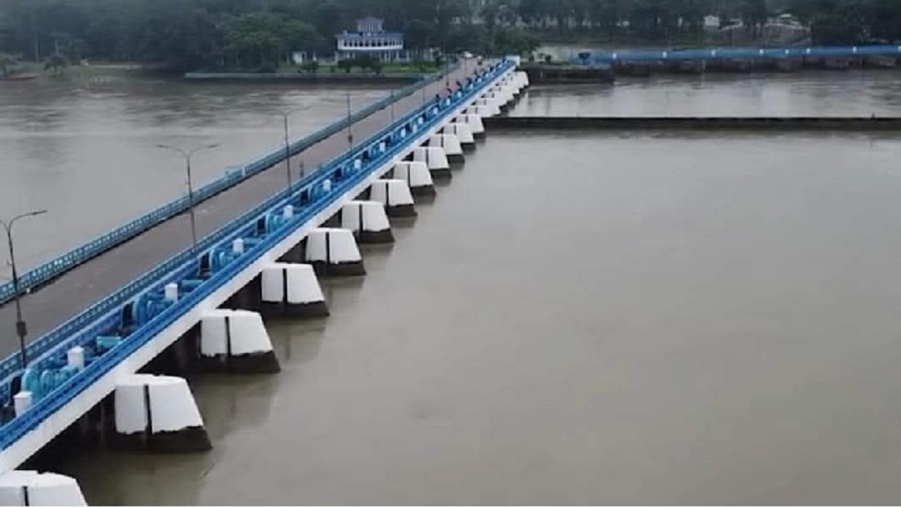 উজানের ঢলে তিস্তা নদীর পানি বিপৎসীমার ৭ সেন্টিমিটার ওপরে