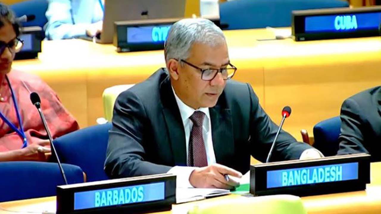 জাতিসঙ্ঘে বাংলাদেশের স্থায়ী প্রতিনিধি রাষ্ট্রদূত সালাহউদ্দিন নোমান চৌধুরী