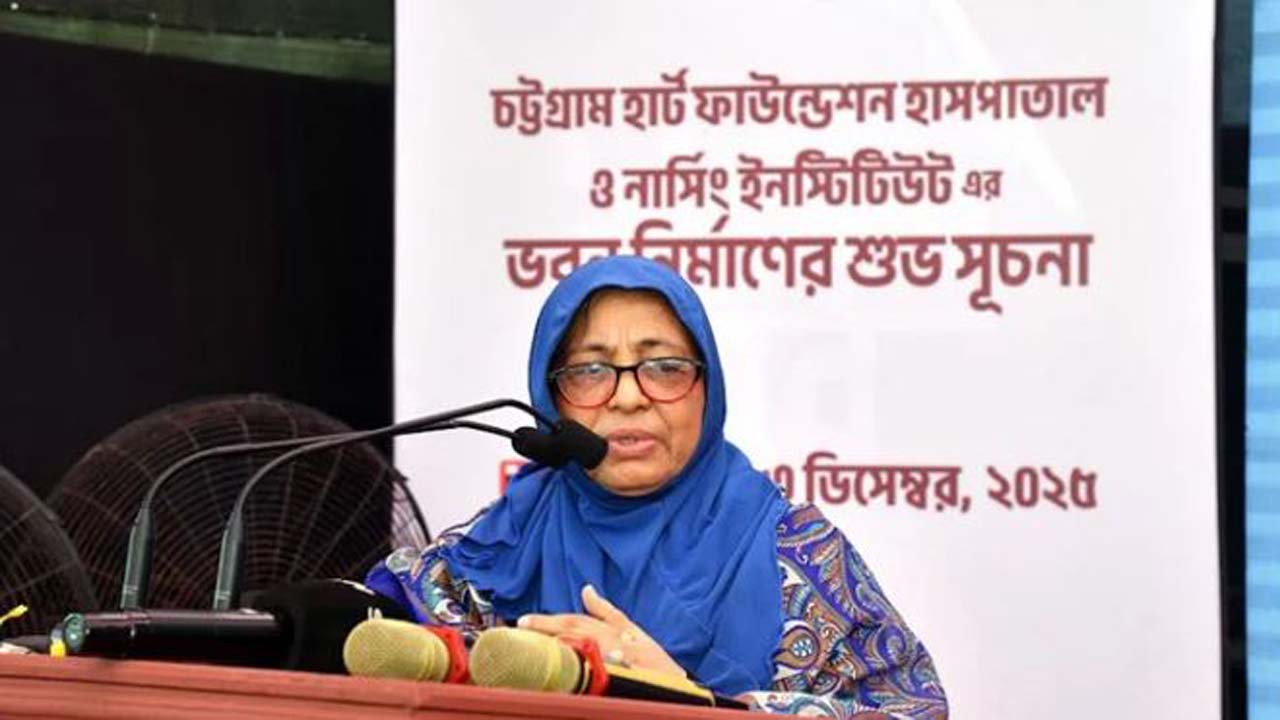 স্বাস্থ্য উপদেষ্টা নুরজাহান বেগম