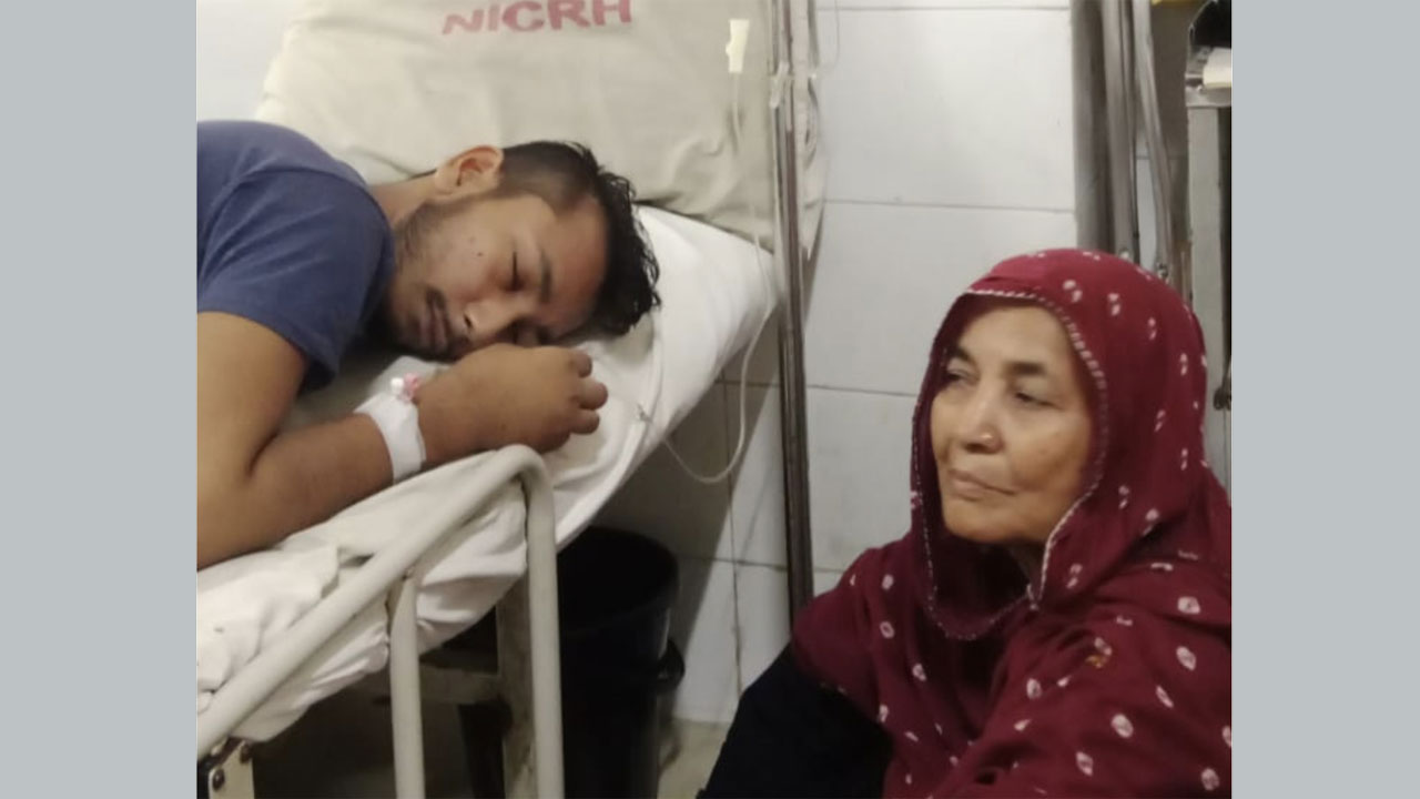 ক্যান্সার আক্রান্ত মো: আবু হুরাইরা