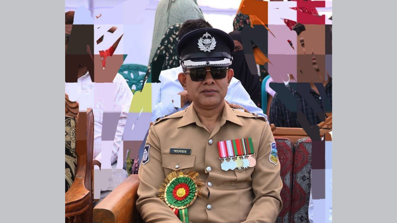 দেওয়ানগঞ্জ মডেল থানায় নতুন ওসি আনোয়ার হোসেন