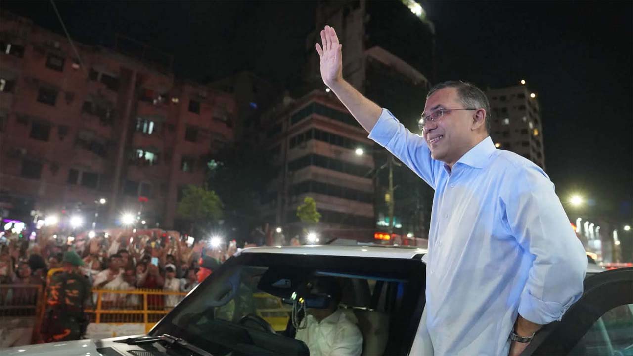 নয়াপল্টন কার্যালয়ে যাচ্ছেন প্রধানমন্ত্রী তারেক রহমান