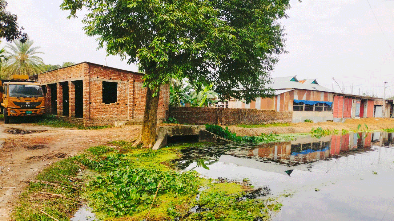 জলাবদ্ধ কৃষি জমি
