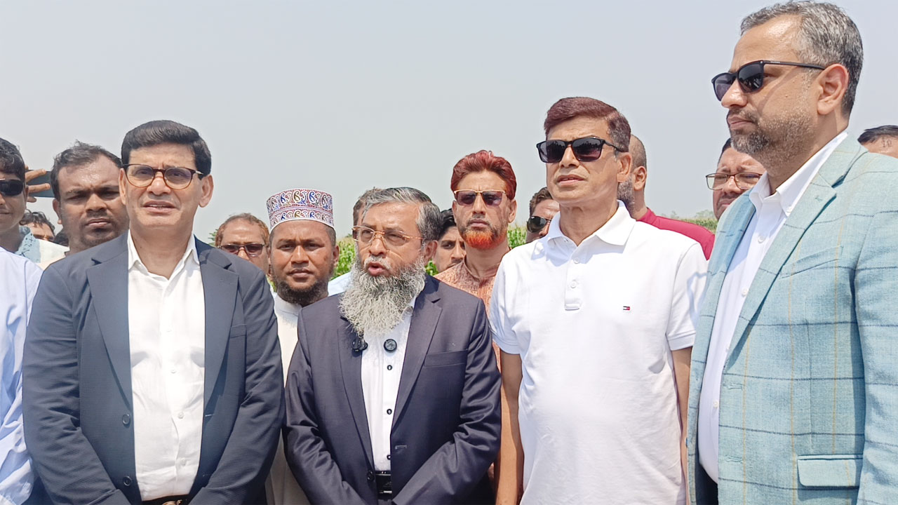 পঞ্চগড়ের দেবীগঞ্জ অর্থনৈতিক অঞ্চল পরিদর্শন