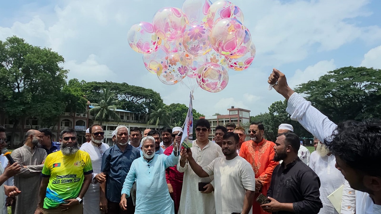 সোনারগাঁওয়ে এমপি আজহারুল ইসলাম মান্নান