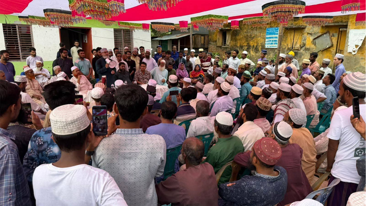 পিরোজপুরে মতবিনিময় সভায় মাসুদ সাঈদী