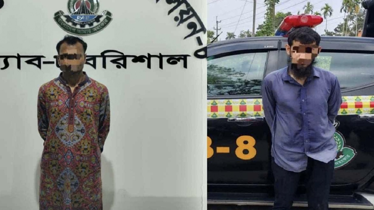 পিরোজপুরে মাথাবিহীন লাশ উদ্ধারের ঘটনায় প্রধান দুই আসামি গ্রেফতার