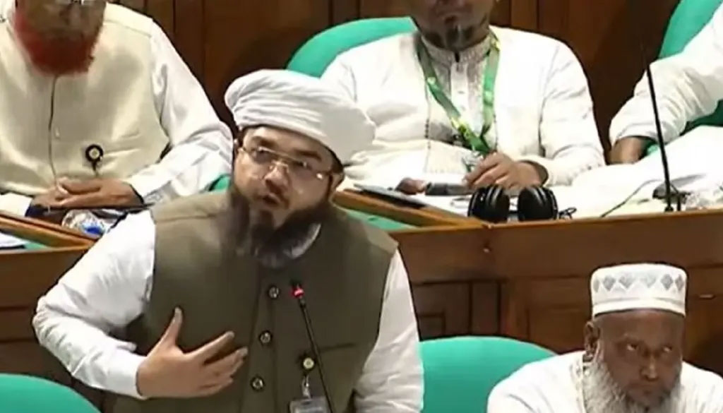 সংসদে পীরজাদা হানজালা