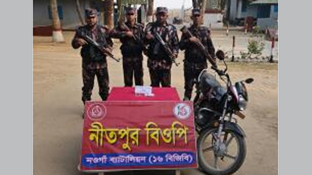 নিতপুর বিওপির টহল সদস্যরা