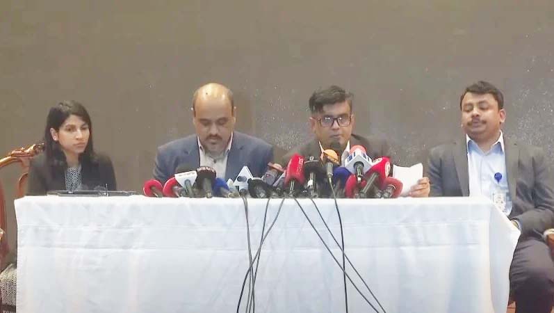 ফরেন সার্ভিস একাডেমিতে আয়োজিত ব্রিফিংয়ে সাংবাদিকদের প্রশ্নের উত্তরে শফিকুল আলম