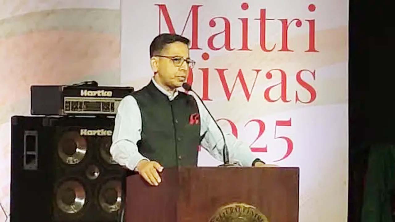 মৈত্রী দিবসের অনুষ্ঠানে ঢাকায় নিযুক্ত ভারতীয় হাইকমিশনার প্রণয় ভার্মা