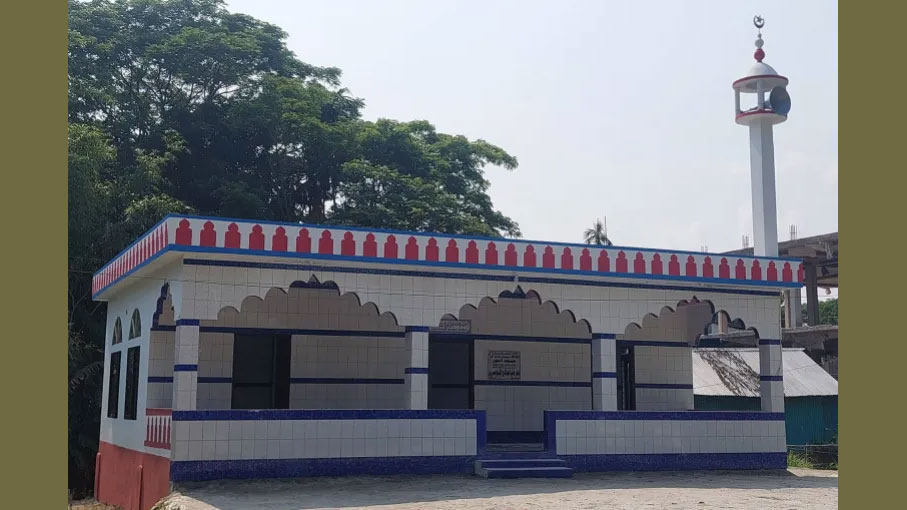 কাতার চ্যারিটি নির্মিত  বাংলাদেশের একটি মসজিদ