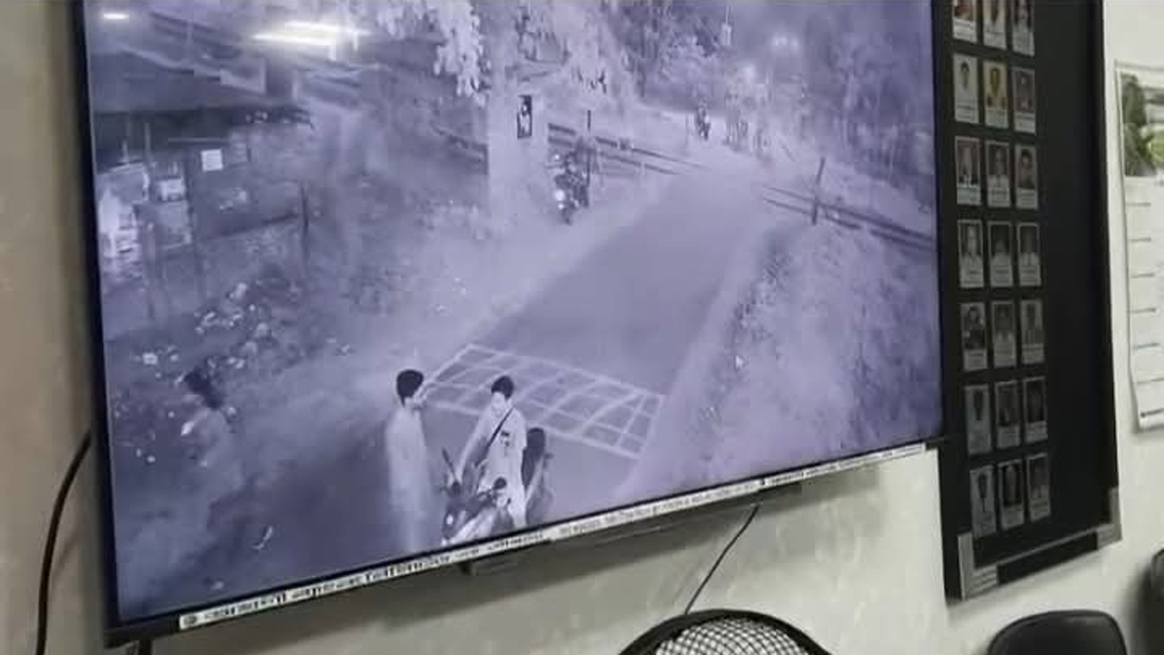 সিসিটিভি ফুটেজের ছবি