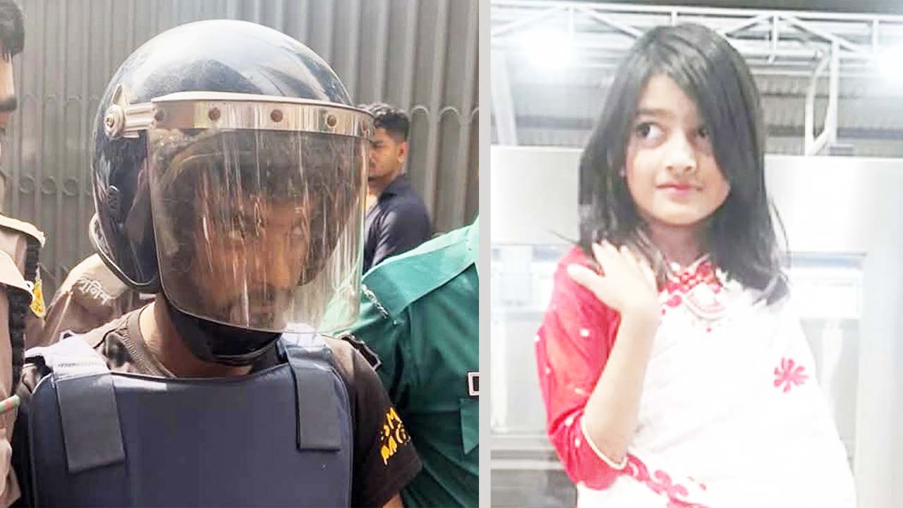 নিহত শিশু রামিসা ও ঘাতক সোহেল রানা