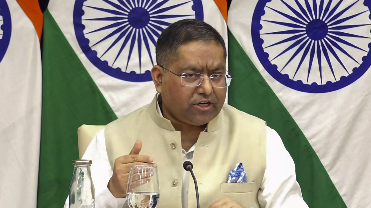 ভারতের পররাষ্ট্র মন্ত্রণালয়ের মুখপাত্র রণধীর জসওয়াল