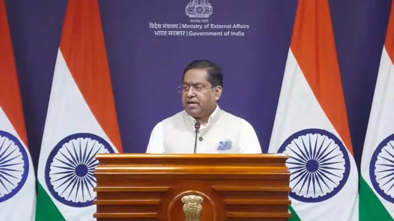 ভারতের পররাষ্ট্র মন্ত্রণালয়ের মুখপাত্র রণধীর জয়সওয়াল