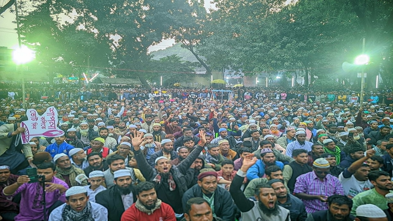 রংপুরে শুরু হয়েছে ১০ দলীয় জোটের নির্বাচনী জনসভা